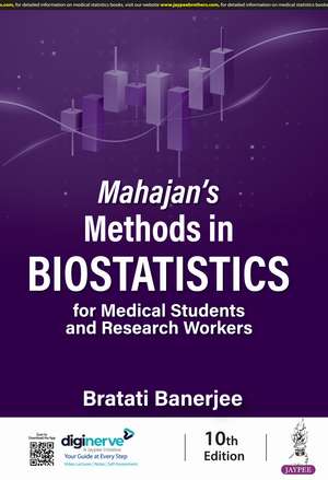 Mahajan's Methods in Biostatistics for Medical Students and Research Workers de Bratati Banerjee