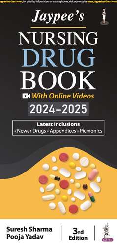 Jaypee's Nursing Drug Book 2024-2025: With Online Videos de Suresh Sharma