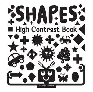 Shapes - High Contrast Book de Wonder House Books