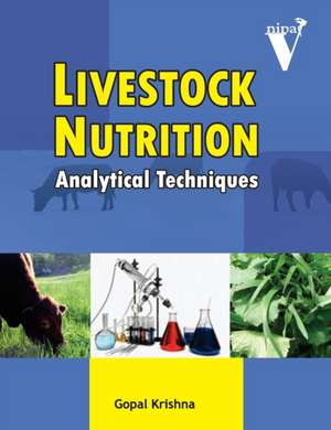 Livestock Nutrition de Gopal Krishna