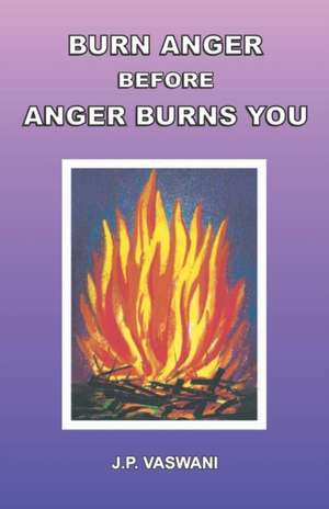 Burn Anger Before Anger Burns You de J. P. Vaswani