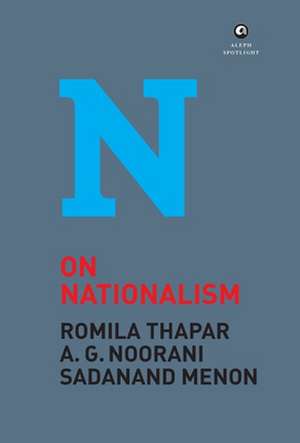 On Nationalism de Romila Thapar