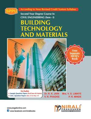 Building Technology And Materials de R K Jain