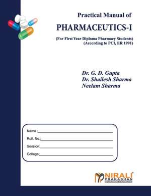 PHARMACEUTICS-I de G. D. Gupta