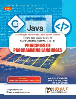 Principles of Programming Languages de S N Bhosale