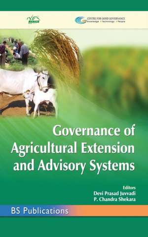 Governance of Agricultural Extension and Advisory Systems de Devi Prasad Juvvadi