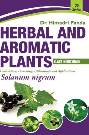 HERBAL AND AROMATIC PLANTS - 28. Solanum nigrum (Black Nightshade) de Himadri Panda