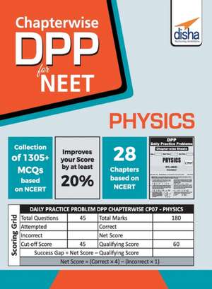 Chapter-wise DPP Sheets for Physics NEET de Disha Experts