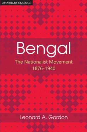 Bengal de Leonard A Gordon