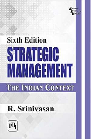 Strategic Management de R. Srinivasan