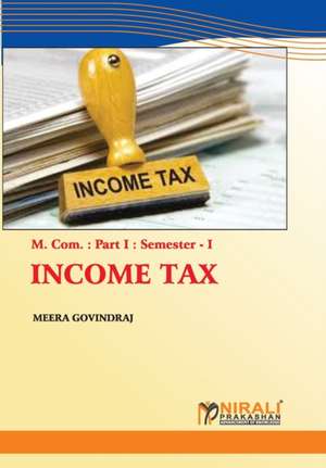 INCOME TAX de Meera Govindaraj