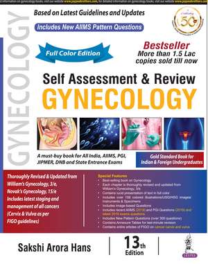 Self Assessment & Review Gynecology de Sakshi Arora Hans