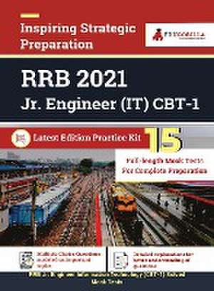 Edugorilla RRB JE IT (Information Technology) CBT-1 Book 2023 (English Edition) - 15 Full Length Mock Tests (1500 Solved Questions) with Free Access to Online Tests de Edugorilla Prep Experts