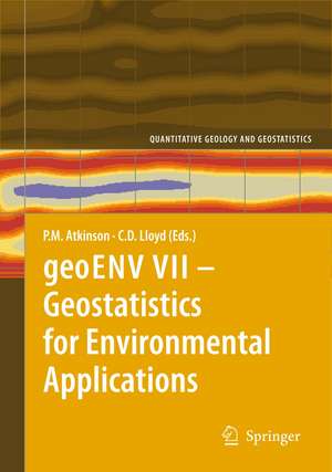 geoENV VII – Geostatistics for Environmental Applications de Peter M. Atkinson