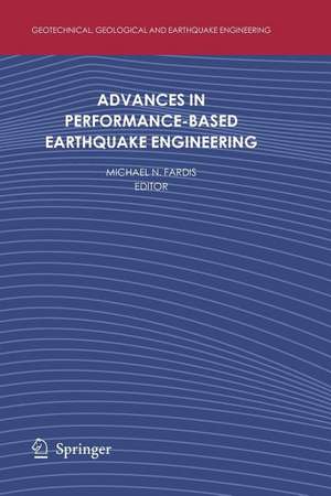 Advances in Performance-Based Earthquake Engineering de Michael N. Fardis