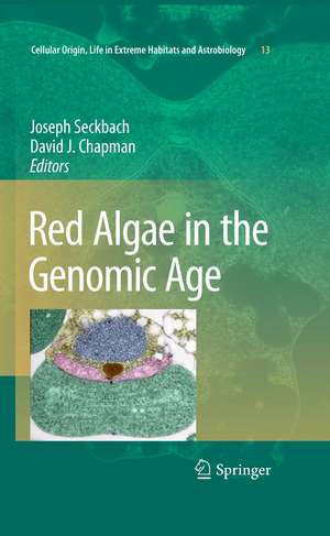 Red Algae in the Genomic Age de Joseph Seckbach