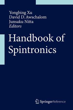 Handbook of Spintronics de Yongbing Xu