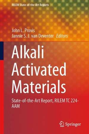 Alkali Activated Materials: State-of-the-Art Report, RILEM TC 224-AAM de John L. Provis