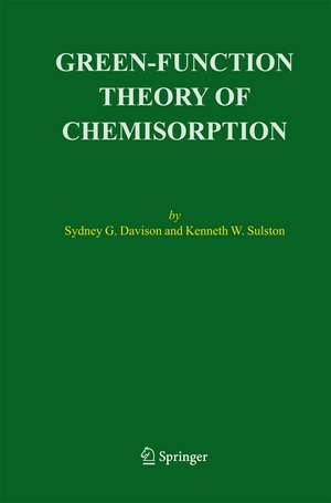 Green-Function Theory of Chemisorption de Sydney G. Davison