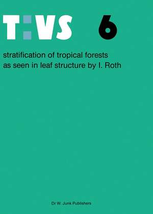 Stratification of tropical forests as seen in leaf structure de Ingrid Roth