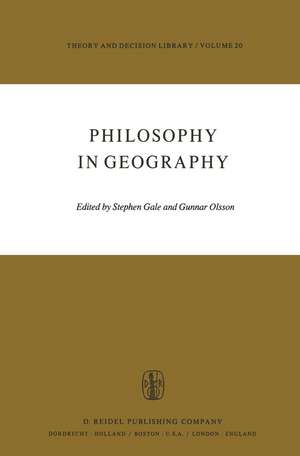 Philosophy in Geography de S. Gale