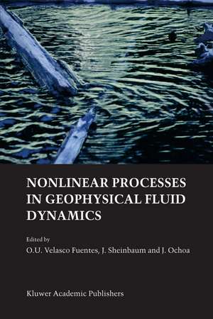 Nonlinear Processes in Geophysical Fluid Dynamics: A tribute to the scientific work of Pedro Ripa de O.U. Velasco Fuentes