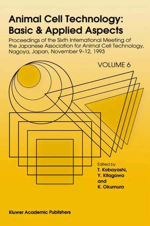Animal Cell Technology de T. Kobayashi