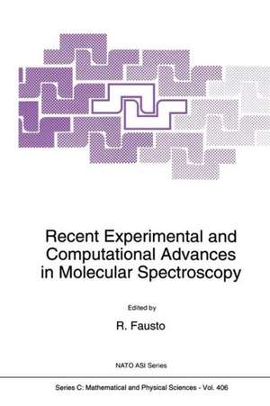 Recent Experimental and Computational Advances in Molecular Spectroscopy de Rui Fausto