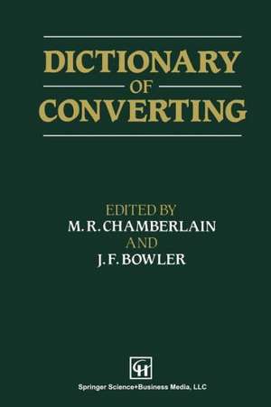 Dictionary of Converting de M. R. Chamberlain