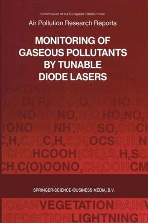 Monitoring of Gaseous Pollutants by Tunable Diode Lasers: Proceedings of the International Symposium held in Freiburg, Germany, 17–18 October 1991 organized by the Fraunhofer Institut für Physikalische Messtechnik (Freiburg) under the auspices of The German Federal Minister of Research and Development The Commission of the European Communities de R. Grisar