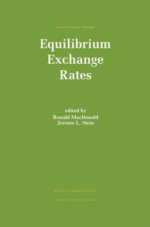 Equilibrium Exchange Rates de Ronald MacDonald