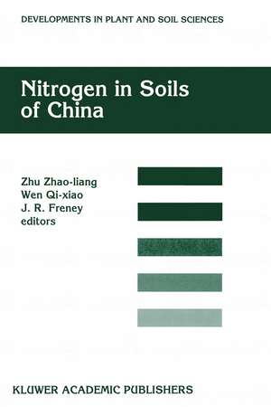 Nitrogen in Soils of China de Zhu Zhao-liang