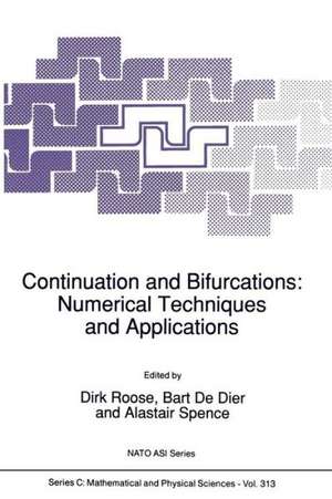 Continuation and Bifurcations: Numerical Techniques and Applications de Dirk Roose