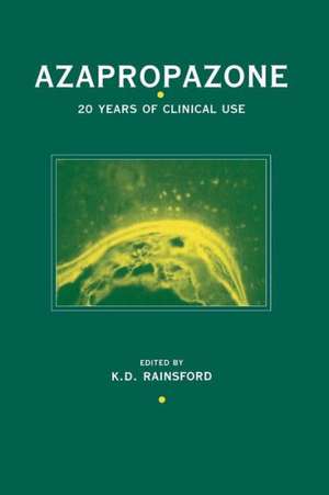 Azapropazone: 20 years of clinical use de K. D. Rainsford