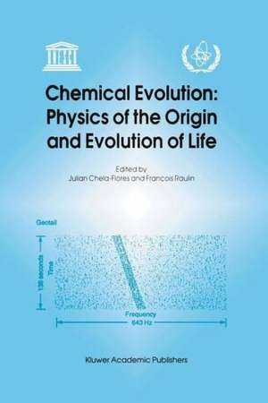 Chemical Evolution: Physics of the Origin and Evolution of Life: Proceedings of the Fourth Trieste Conference on Chemical Evolution, Trieste, Italy, 4–8 September 1995 de Julian Chela-Flores