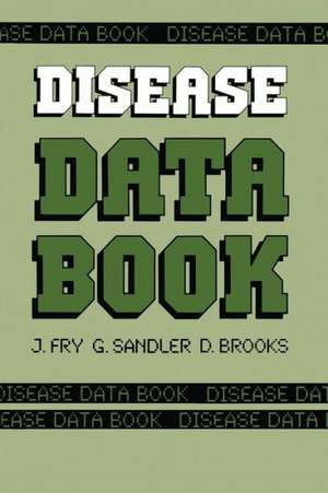 Disease Data Book de John Fry