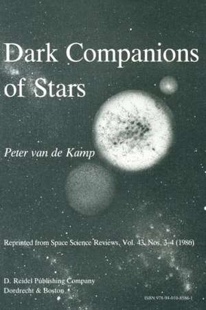 Dark Companions of Stars: Astrometric Commentary on the Lower End of the Main Sequence de P. Kamp