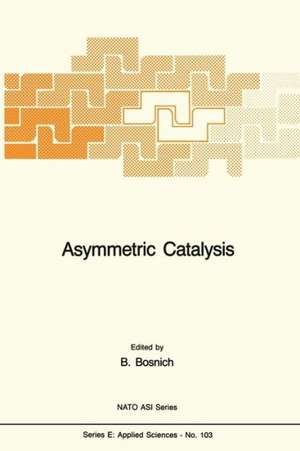 Asymmetric Catalysis de B. Bosnich