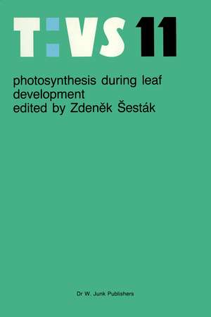 Photosynthesis during leaf development de Zdenek Sesták