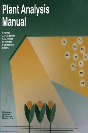 Plant Analysis Manual de I. Walinga