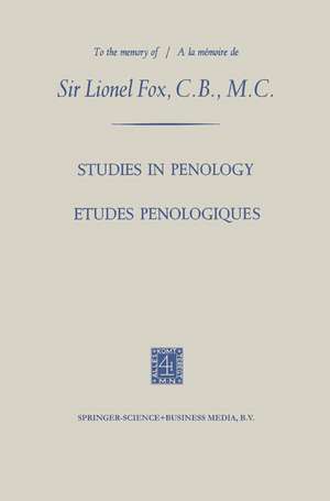 Studies in Penology / Études Pénologiques de Manuel Lopez-Rey