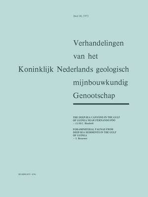 The Deep-Sea Canyons in the Gulf of Guinea Near Fernando Póo de Jacob Jozef Herman Christiaan Houbolt