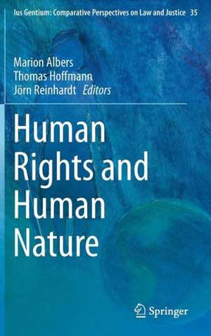 Human Rights and Human Nature de Marion Albers