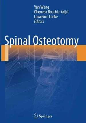 Spinal Osteotomy de Yan Wang