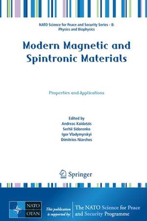 Modern Magnetic and Spintronic Materials: Properties and Applications de Andreas Kaidatzis