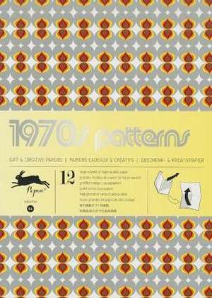 1970s Patterns Gift & Creative Papers, Volume 54: Gift Wrapping Paper Book de Pepin van Roojen