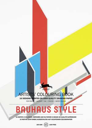 Bauhaus Style: Artistscolouring Book de Pepin van Roojen