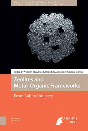 Zeolites and Metal-Organic Frameworks: From Lab to Industry de Vincent Blay