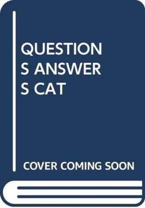 QUESTIONS ANSWERS CAT de YOYO BOOKS