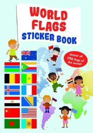 World Flag Sticker Book de Yoyo